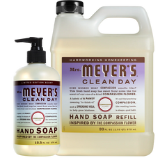 Compassion Flower Liquid Hand Soap & Refill Set