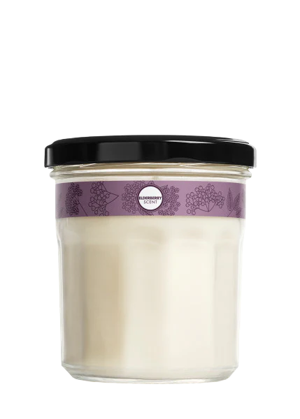 Elderberry Soy Candle Large