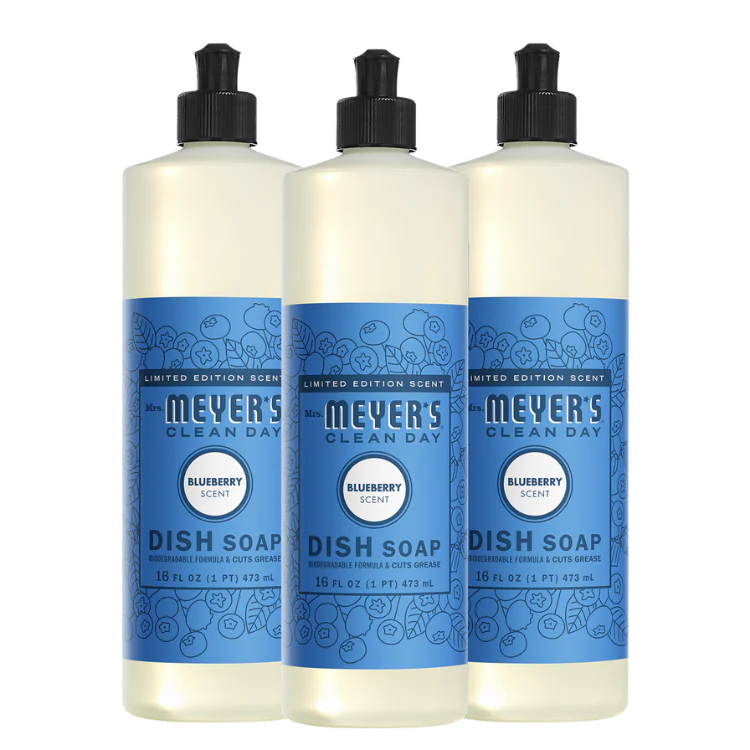 Blueberry Dish Soap 3-count Bundle