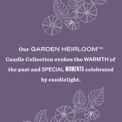 Moonflower Garden Heirloom Candle