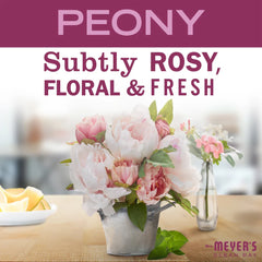 Peony Tin Candle