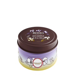 Compassion Flower Tin Candle