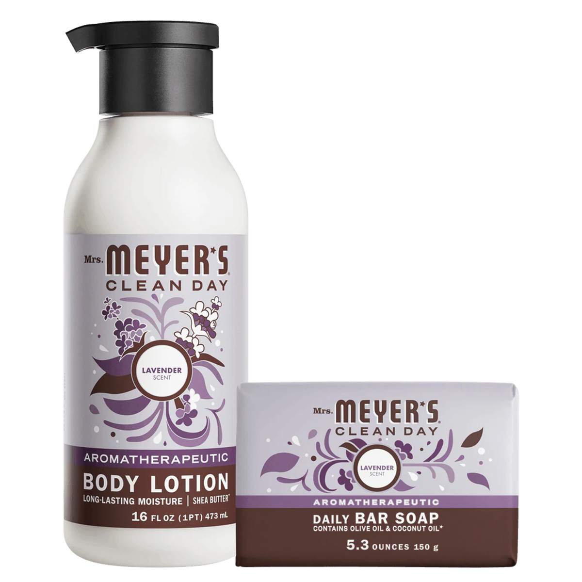 Lavender Bar Soap & Body Lotion Set