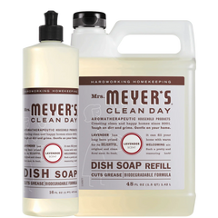 Lavender Dish Soap & Refill Set