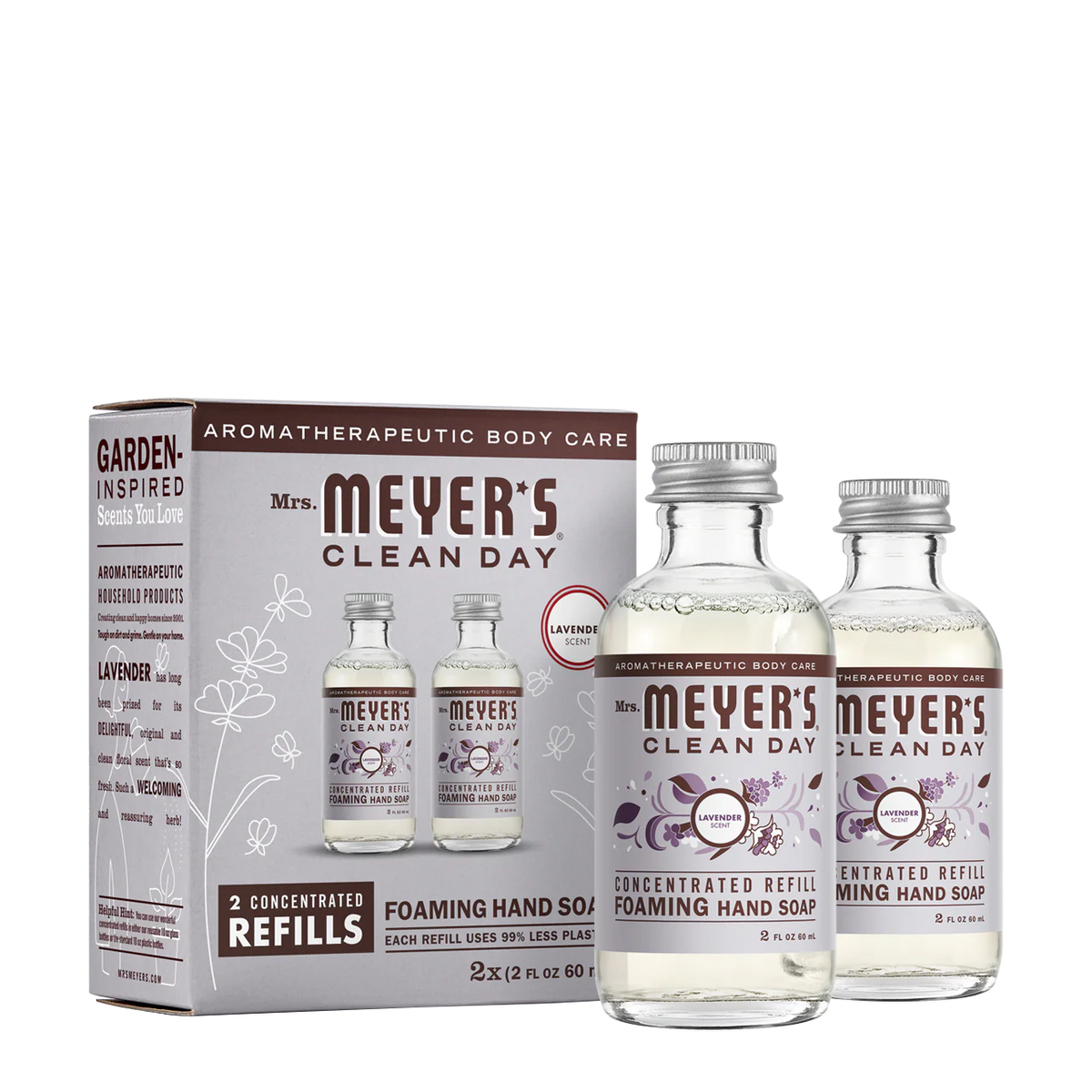 Lavender Foaming Hand Soap Concentrate Refills 2-Pack