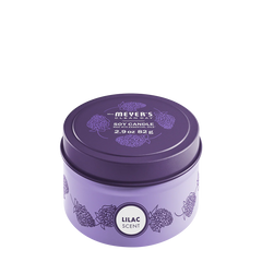 Lilac Tin Candle