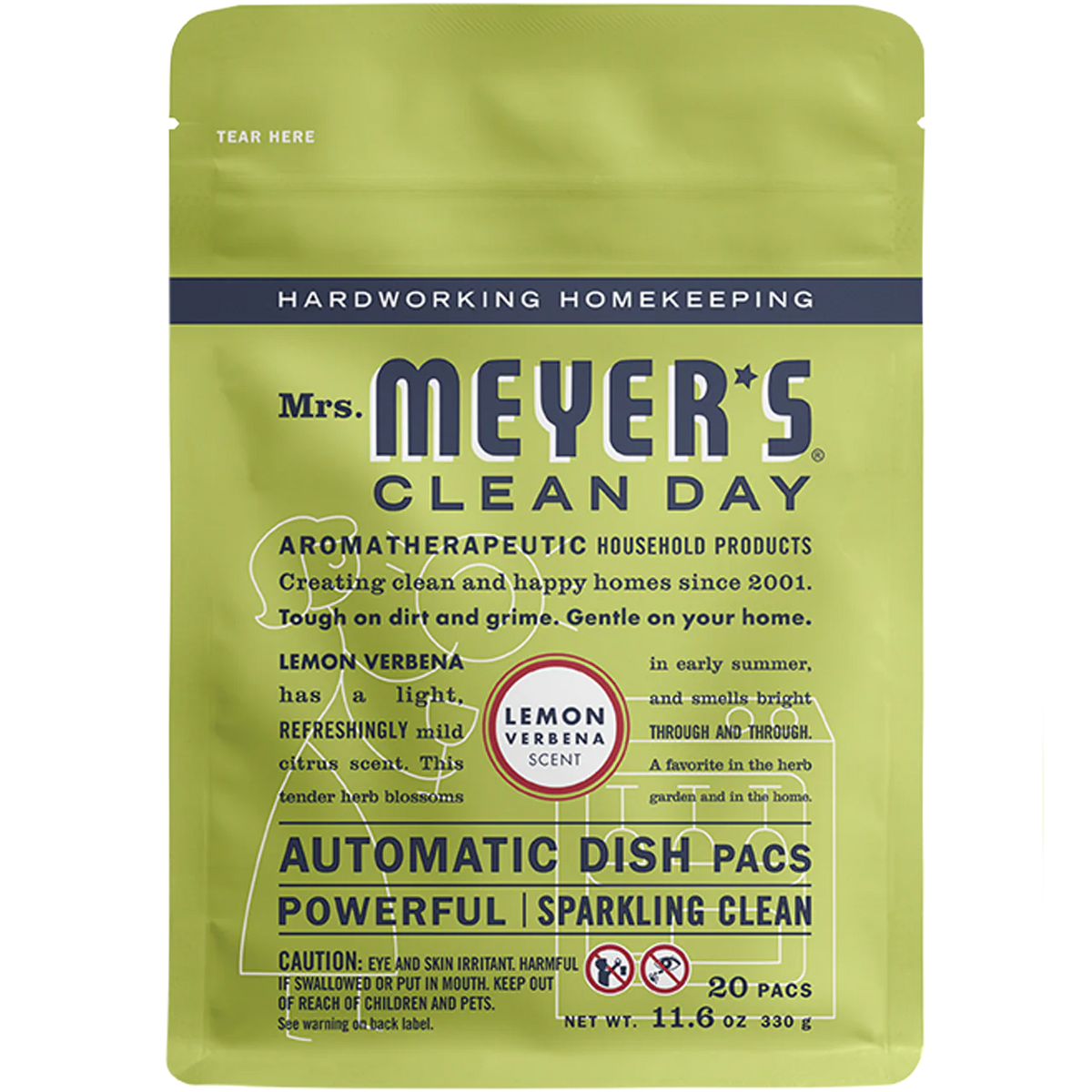 Lemon Verbena Automatic Dish Pacs